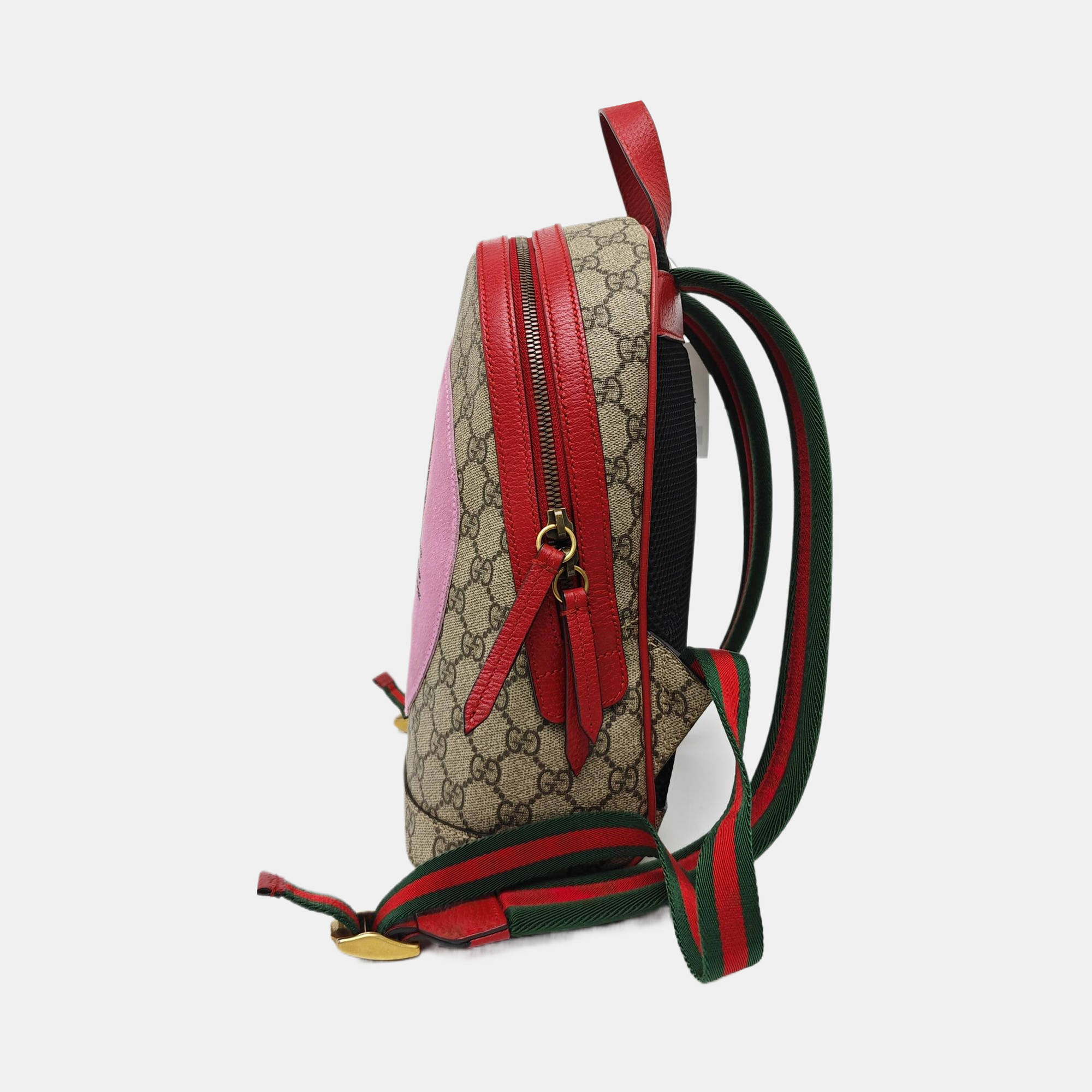 Monogram Coated Canvas Backpack Beige