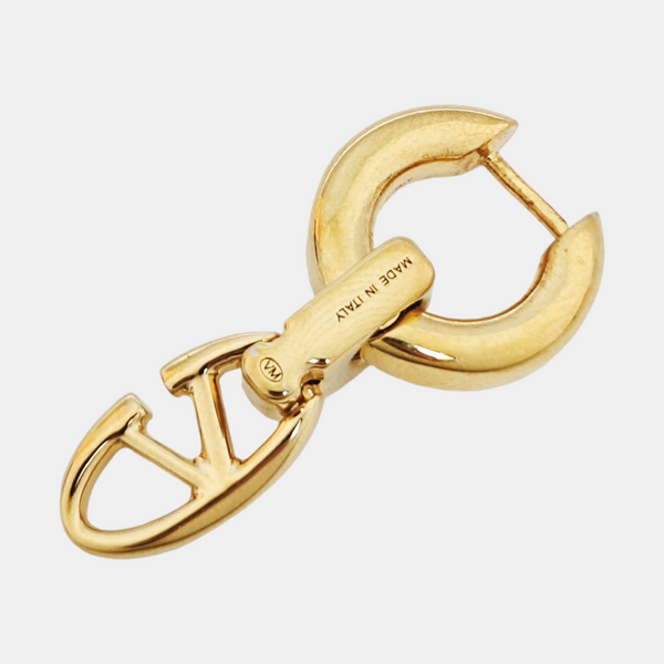 Metal Gold Stud Earrings