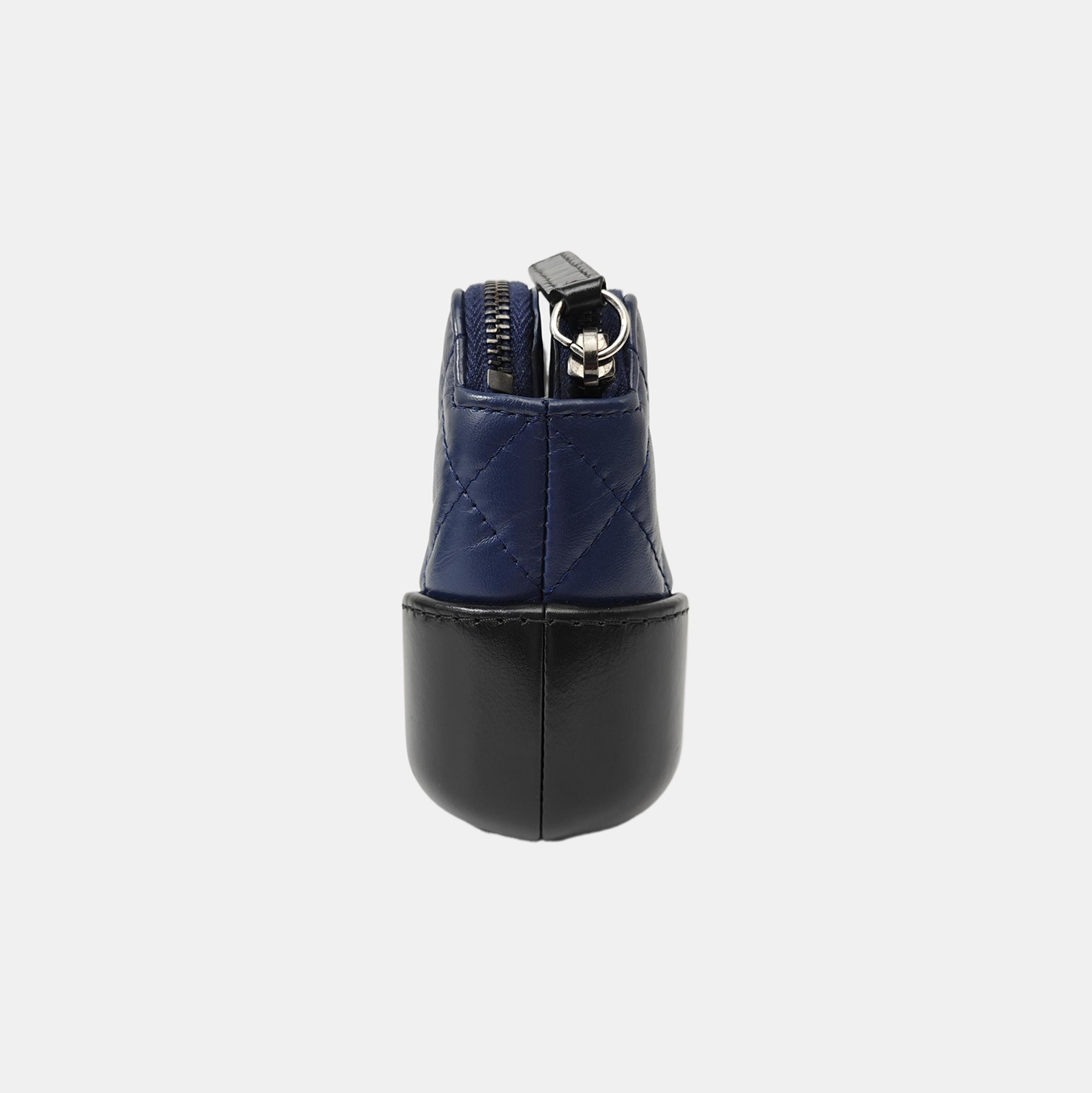 GABRIELLE Mini Quilted Calfskin Blue