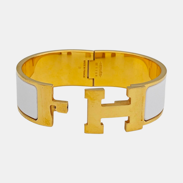 Clic Clac H Metal Gold Bangle
