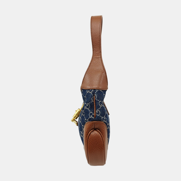 Jackie 1961 Small Monogram Denim Blue