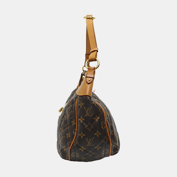 ETOILE CITY GM Monogram Coated Canvas Brown