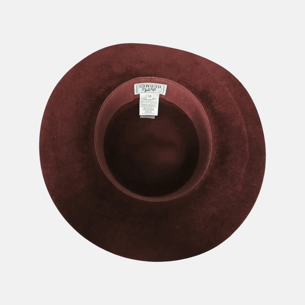 Red Rabbit Fur Hat