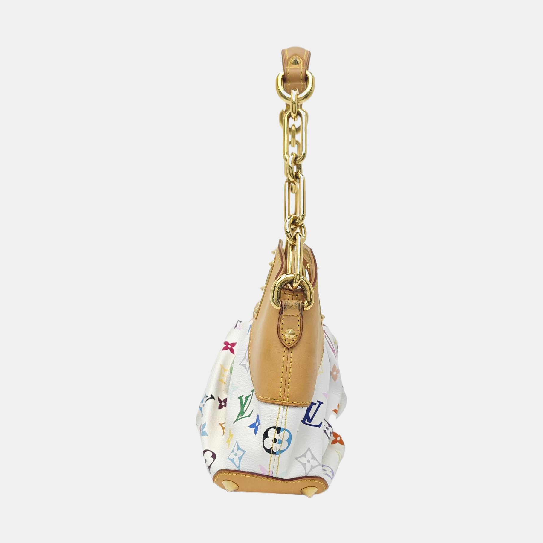LV × TM JUDY PM Monogram Coated Canvas White