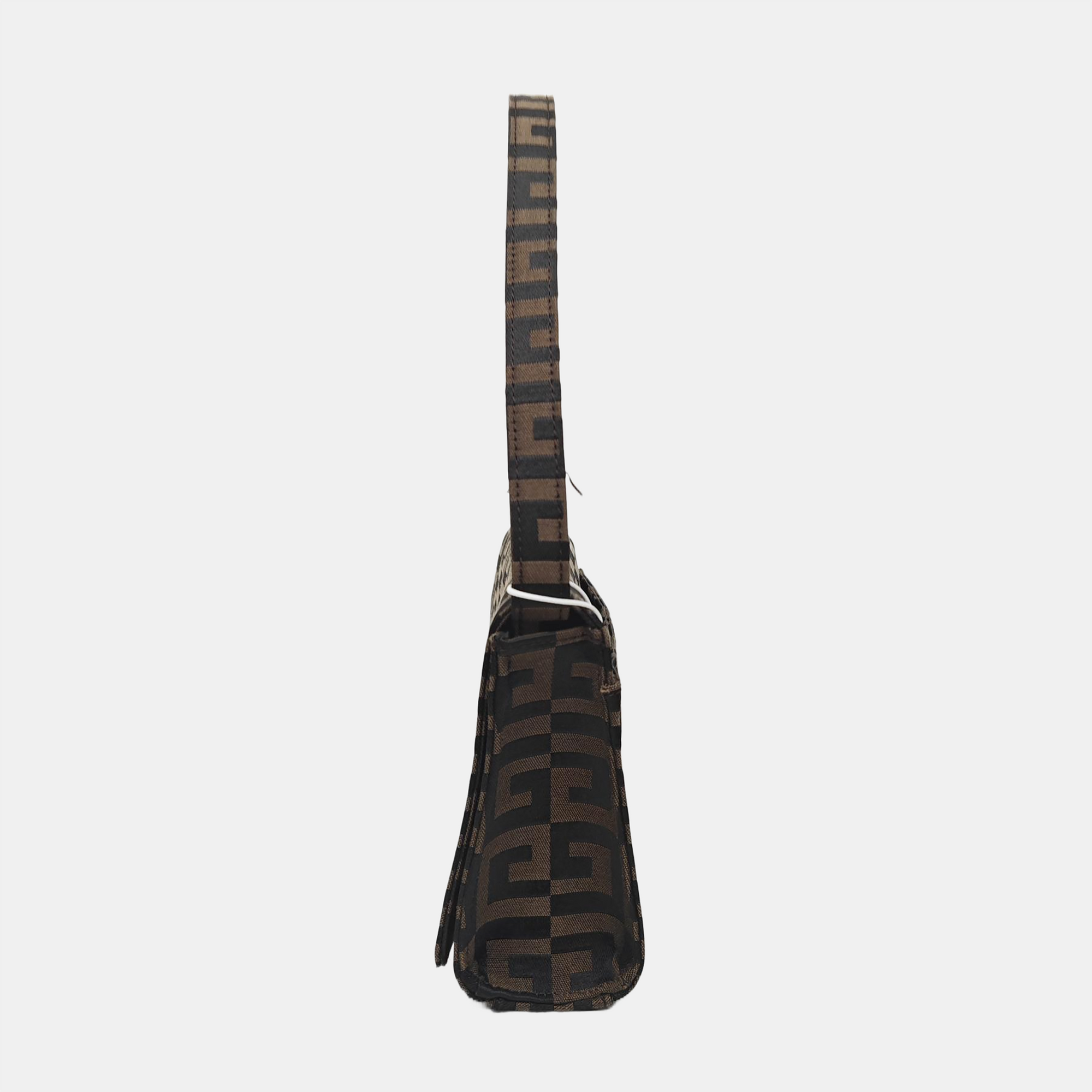 Fabric Shoulder Bag Black