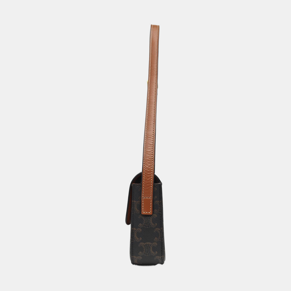 TRIOMPHE Teen Coated Canvas Black