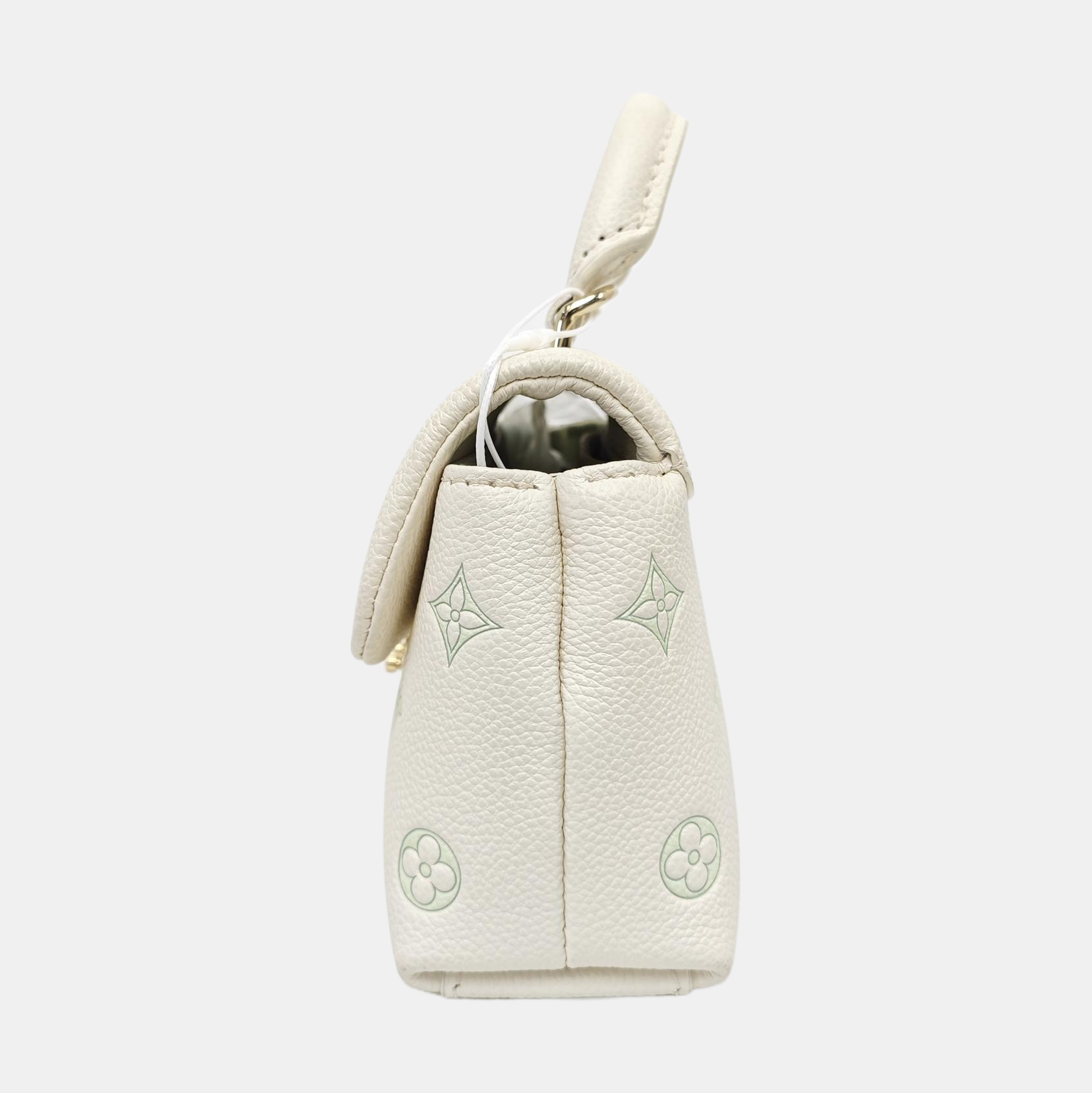 MADELEINE Mini Monogram Calfskin White