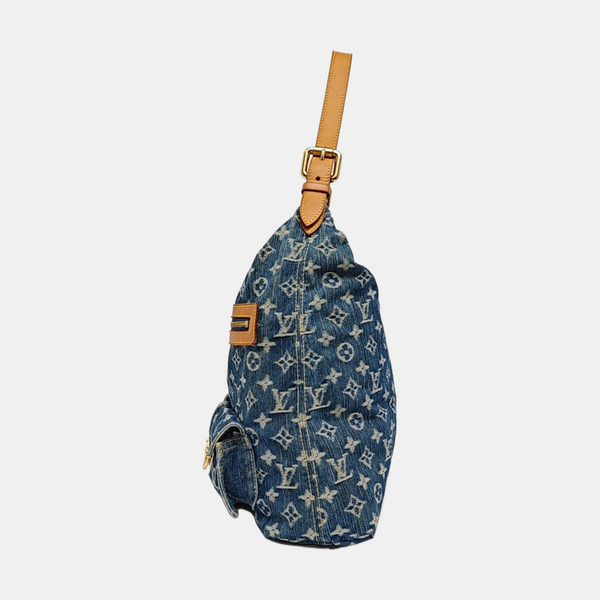 BAGGY GM Monogram Denim Blue