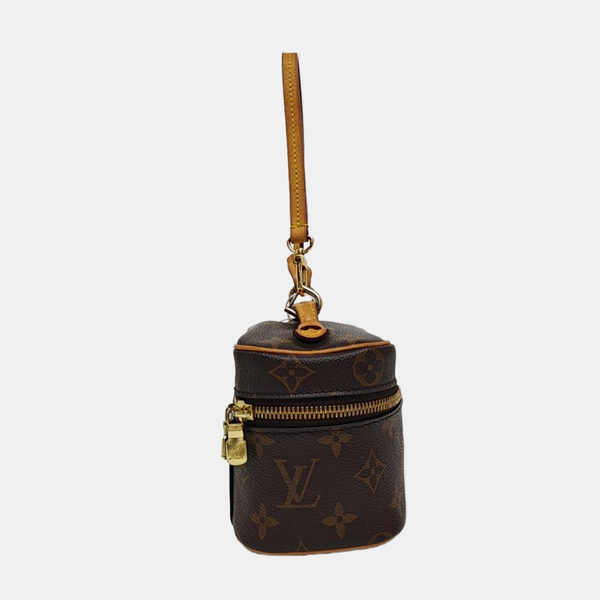 NICE Super Mini Monogram Coated Canvas Brown