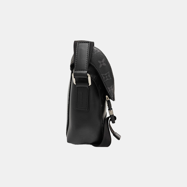 VOYAGER PM Monogram Coated Canvas Black