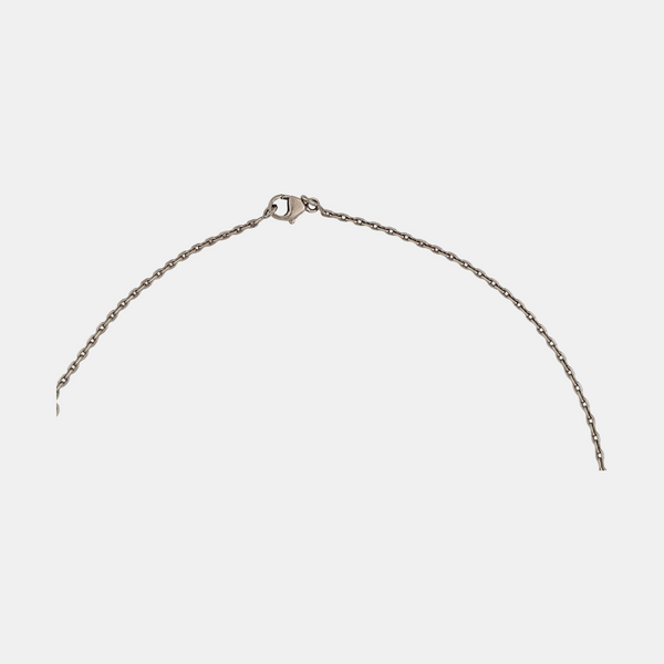 Eileen Metal Silver Necklace