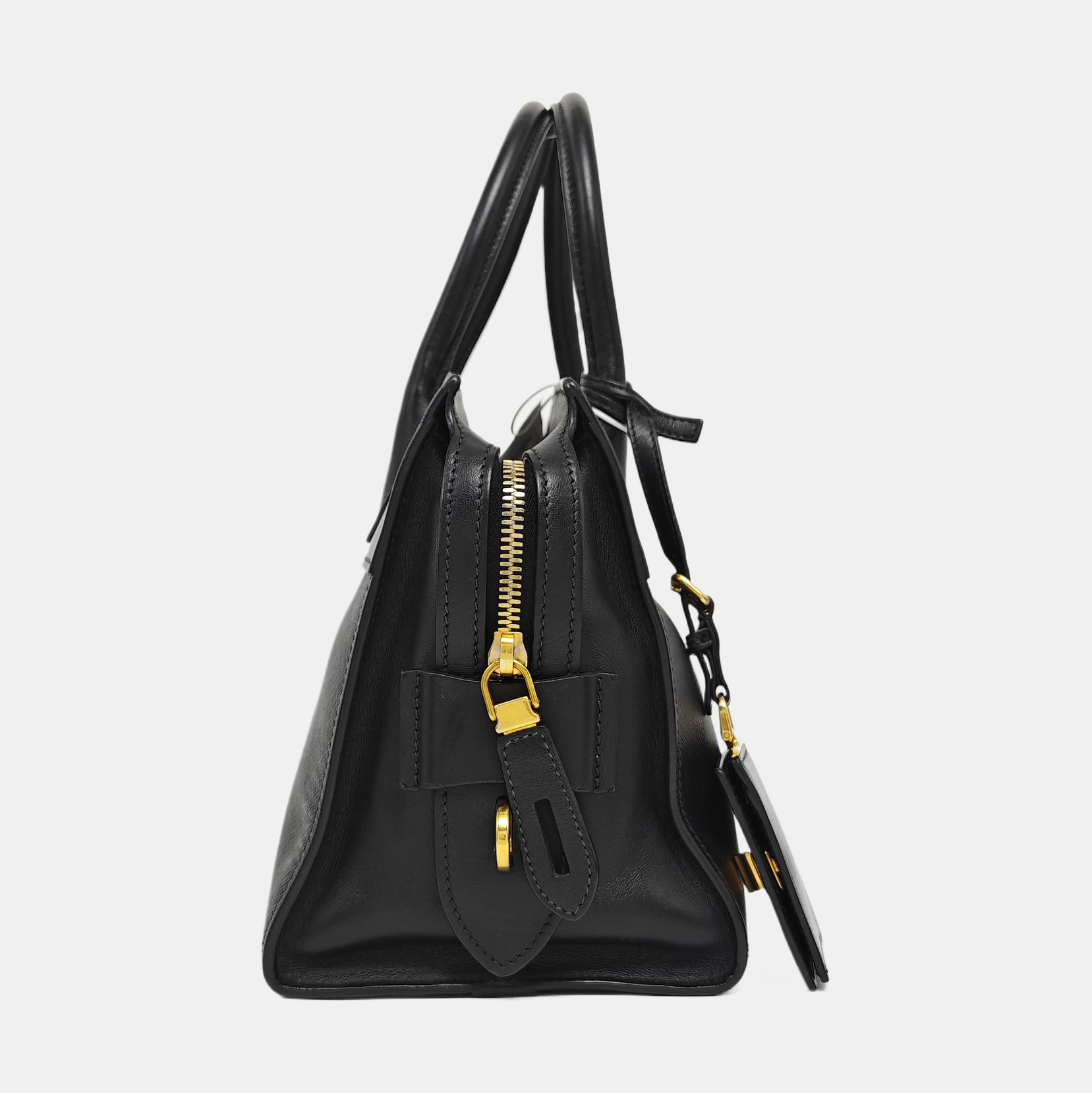 Esplanade Saffiano Calfskin Black