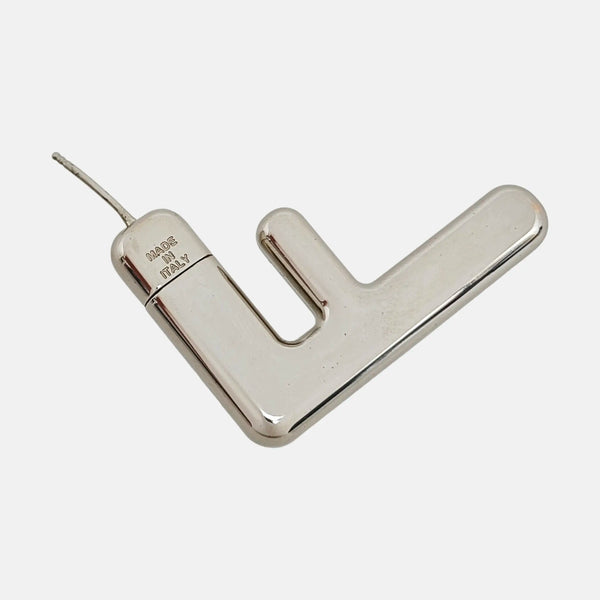 Metal Silver Stud Earrings