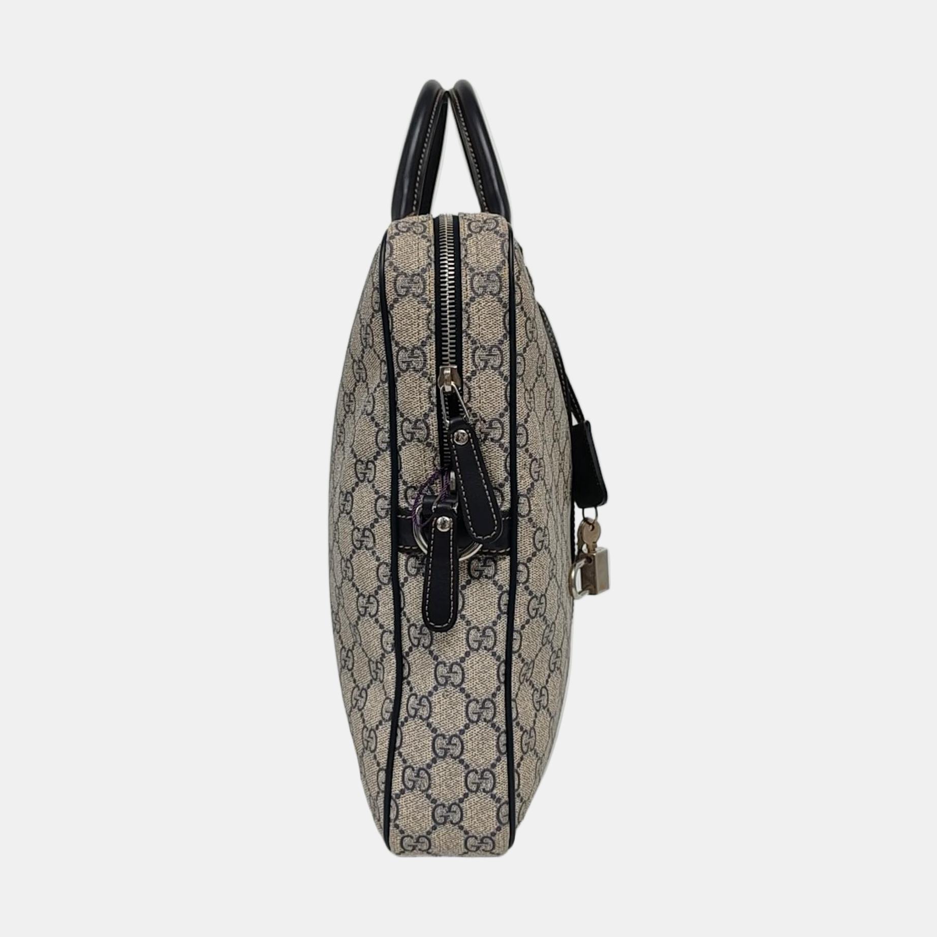 Duffle Quilted Coated Canvas Beige