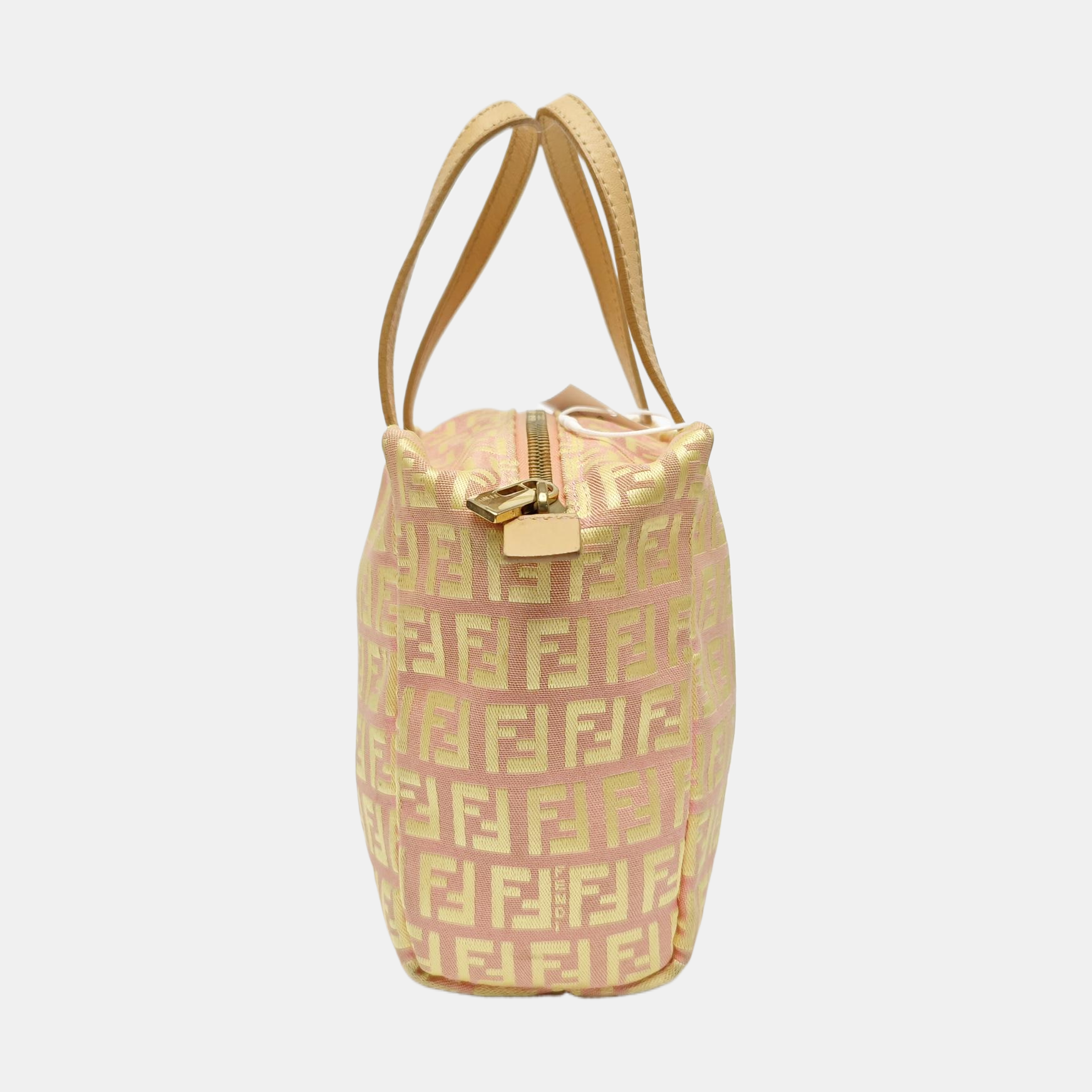 Canvas Top Handle Bag Red