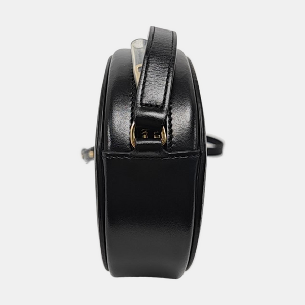 Authenticated pre-owned  TRIOMPHE Calfskin Black - Shoulder Bag at Looply