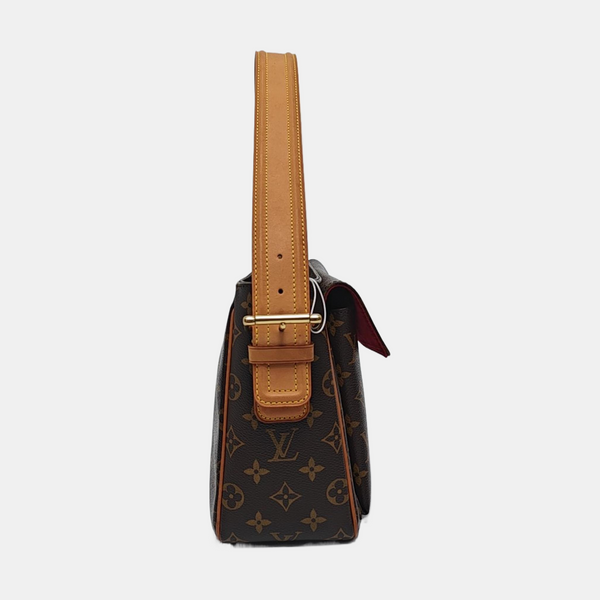 VIVA CITE Monogram Coated Canvas Brown