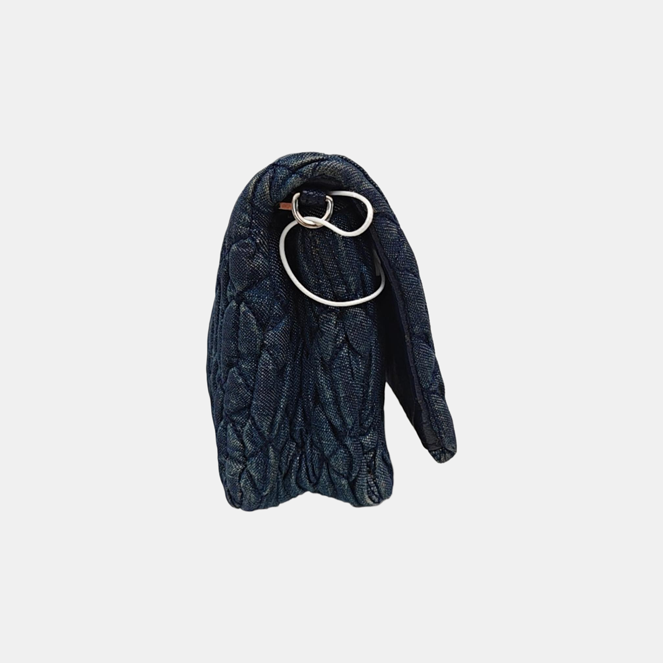 Crystal Quilted Denim Blue