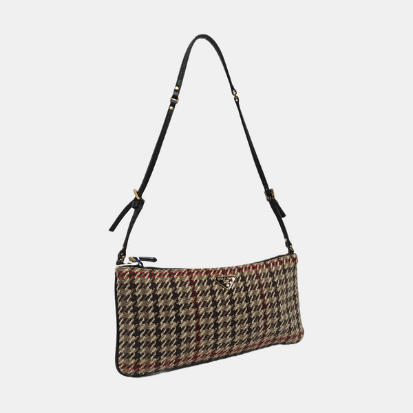 Fabric Top Handle Bag Multicolor