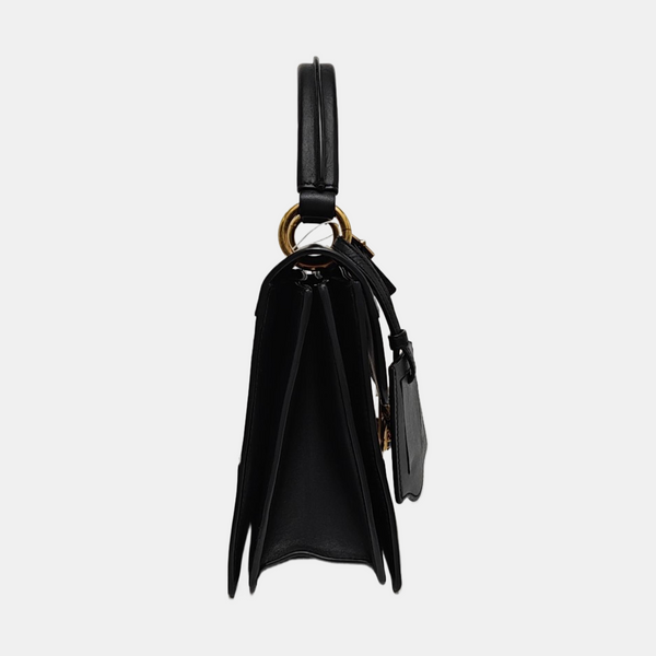 Queen Margaret Small Calfskin Black