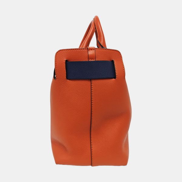The Belt Large Calfskin Orange