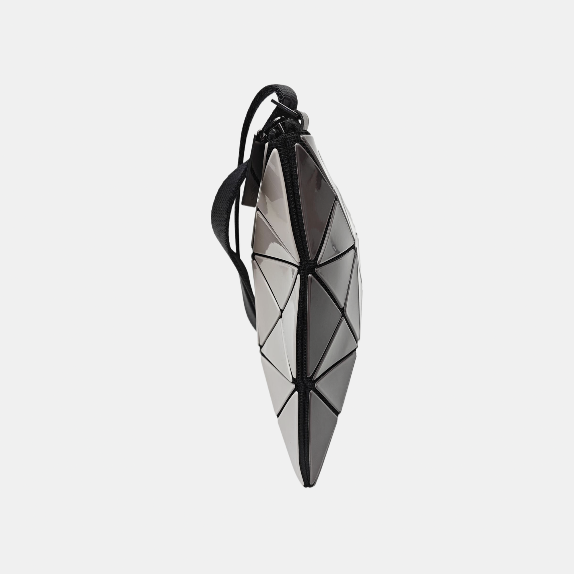 Special Material Shoulder Bag Gray