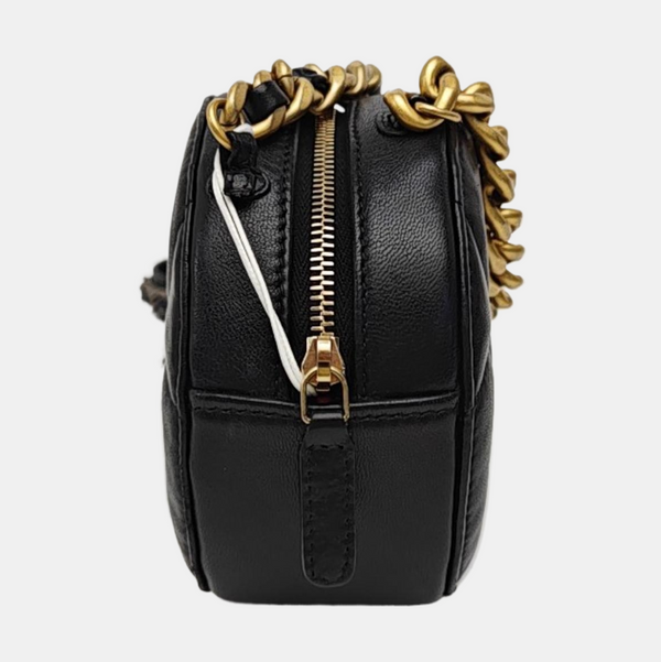 CHANEL 19 Small Quilted Lambskin Black