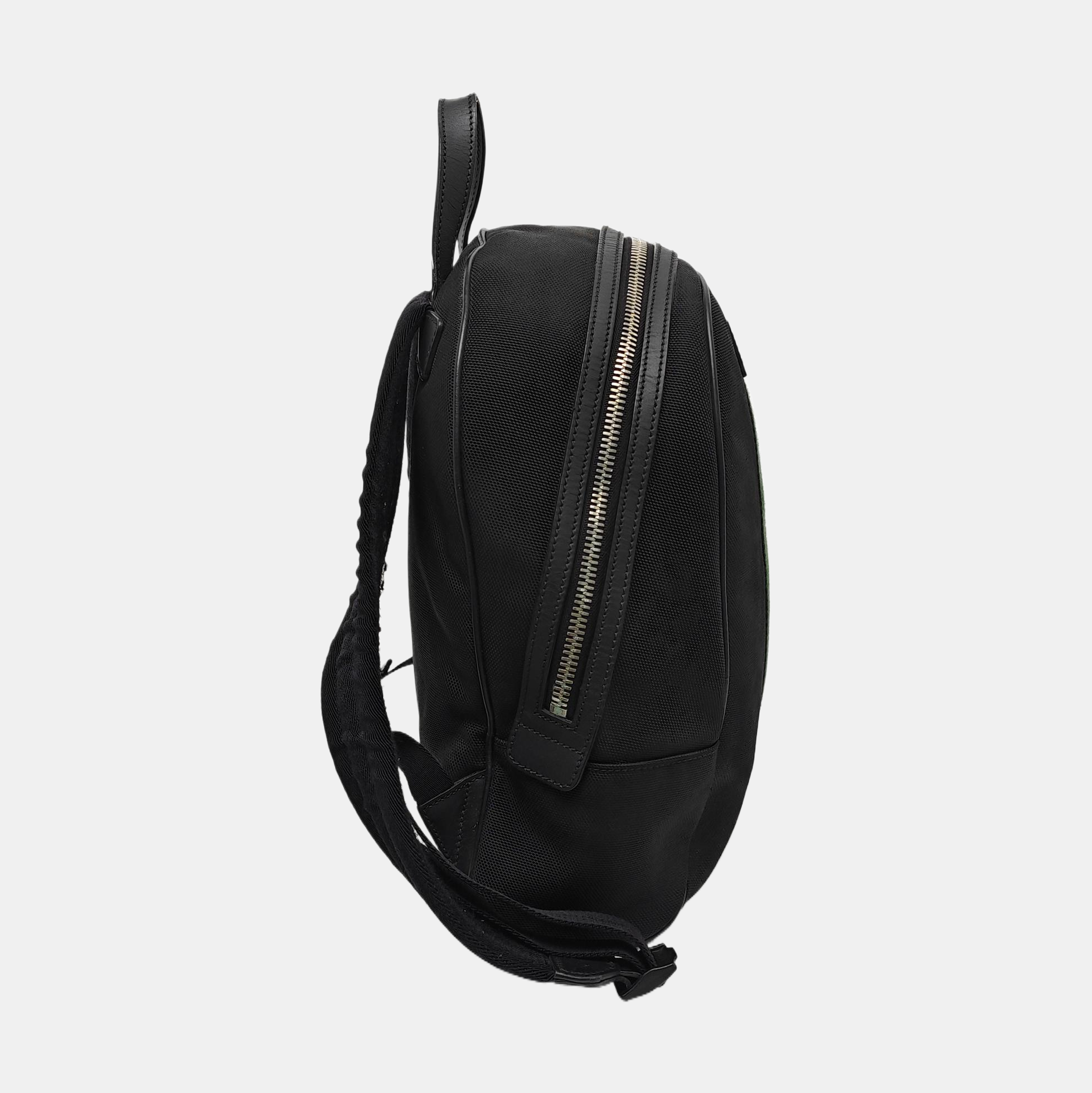 Fabric Backpack Black