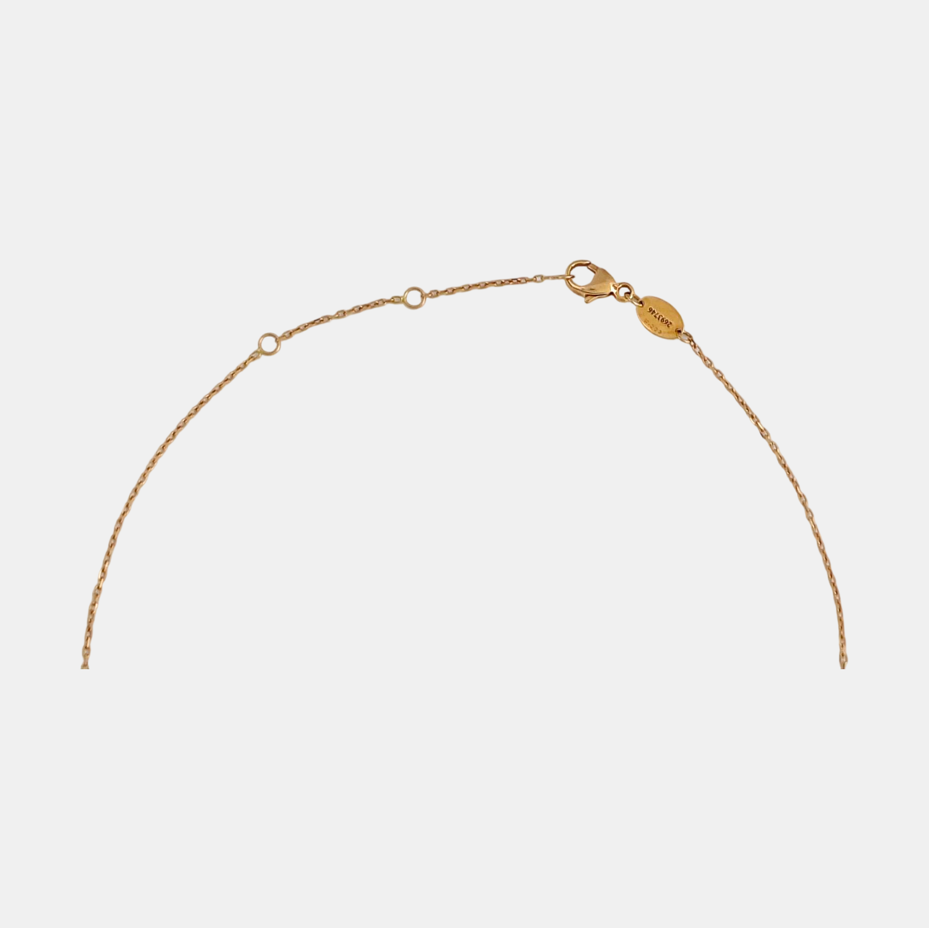 Jeux De Liens 18k Rose Gold Necklace
