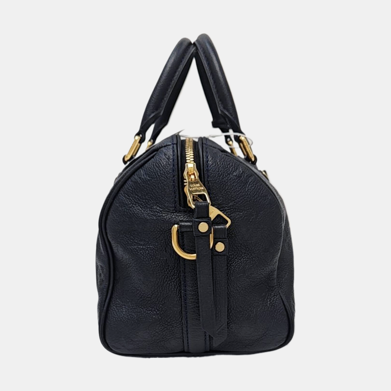 SPEEDY 25 Monogram Calfskin Black