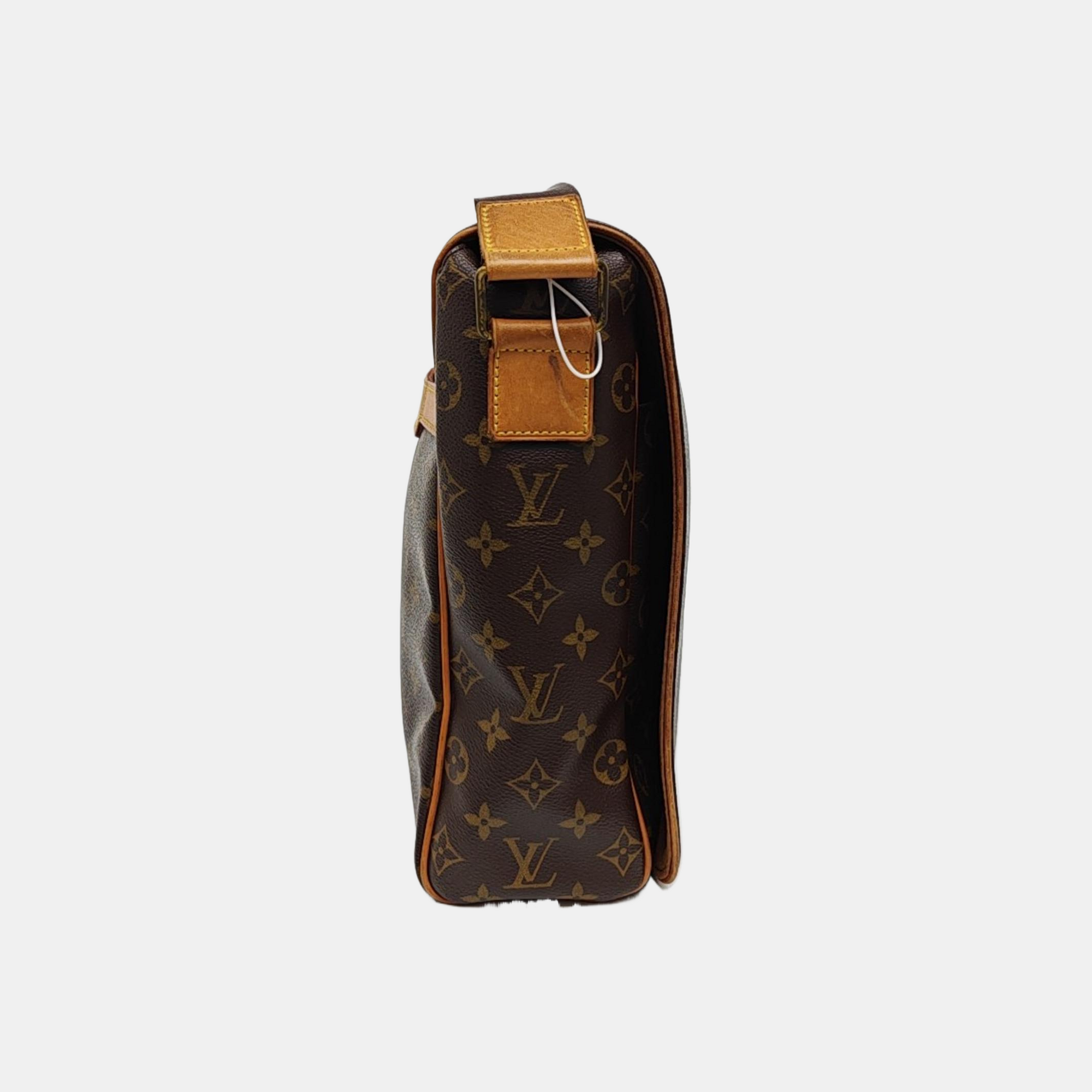 VALMY Monogram Coated Canvas Brown