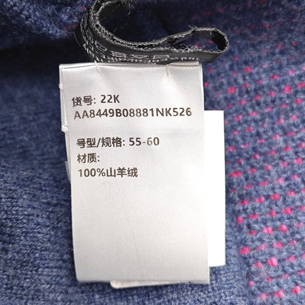 Cashmere Hat Blue