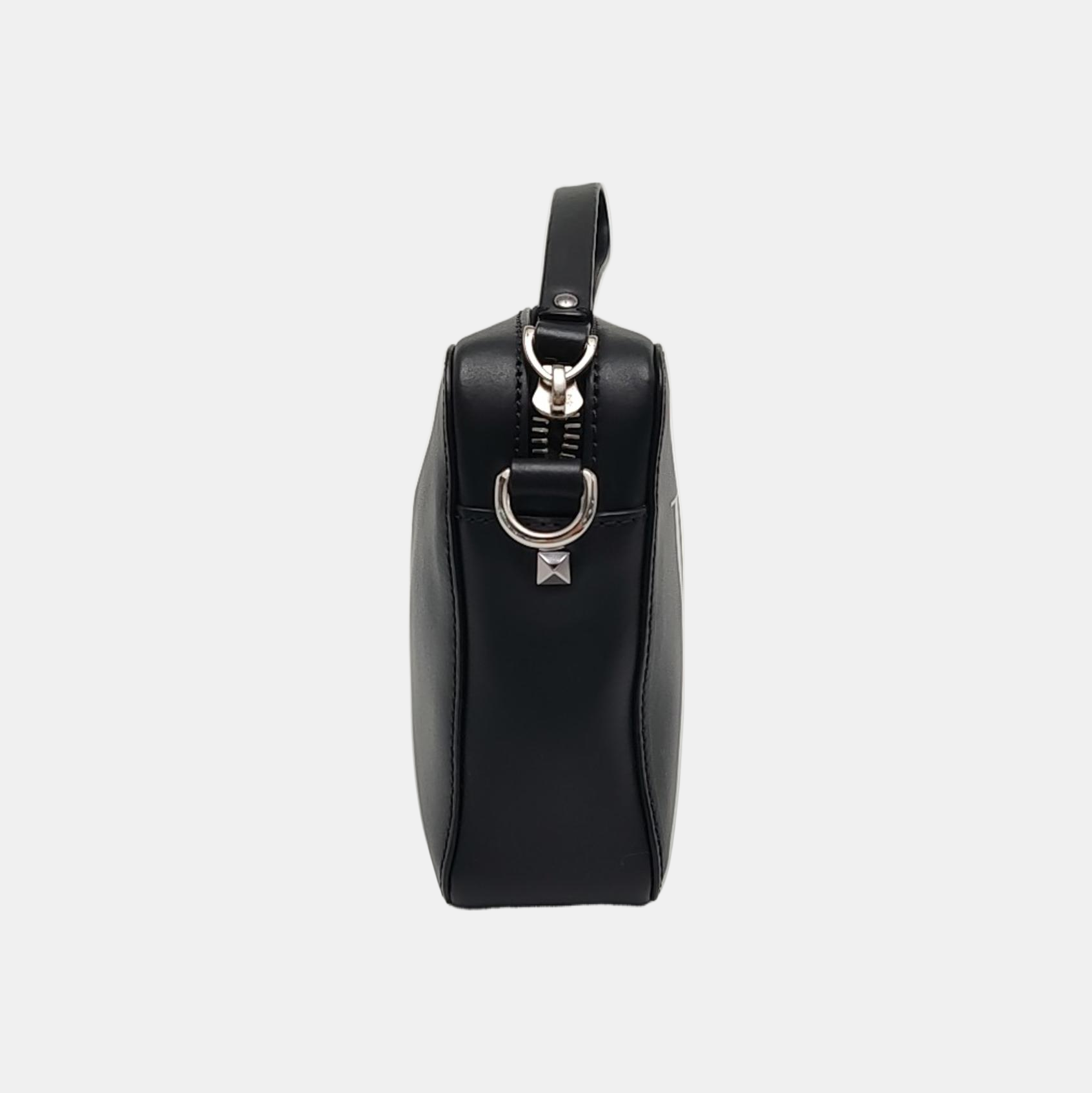 Vltn Calfskin Black