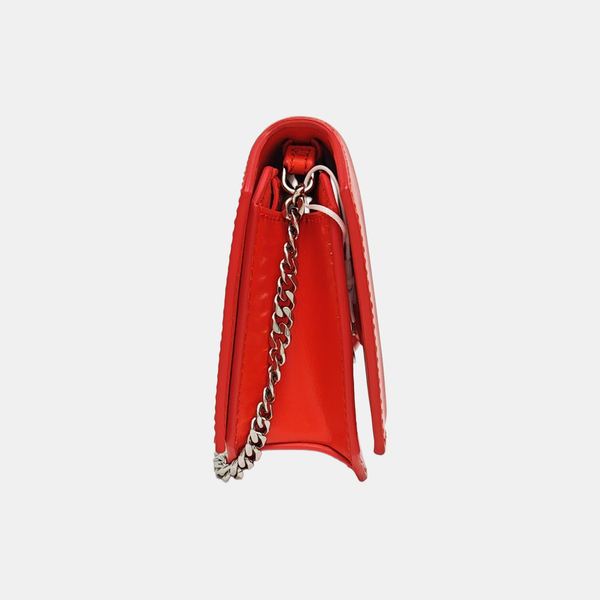 Calfskin Shoulder Bag Red