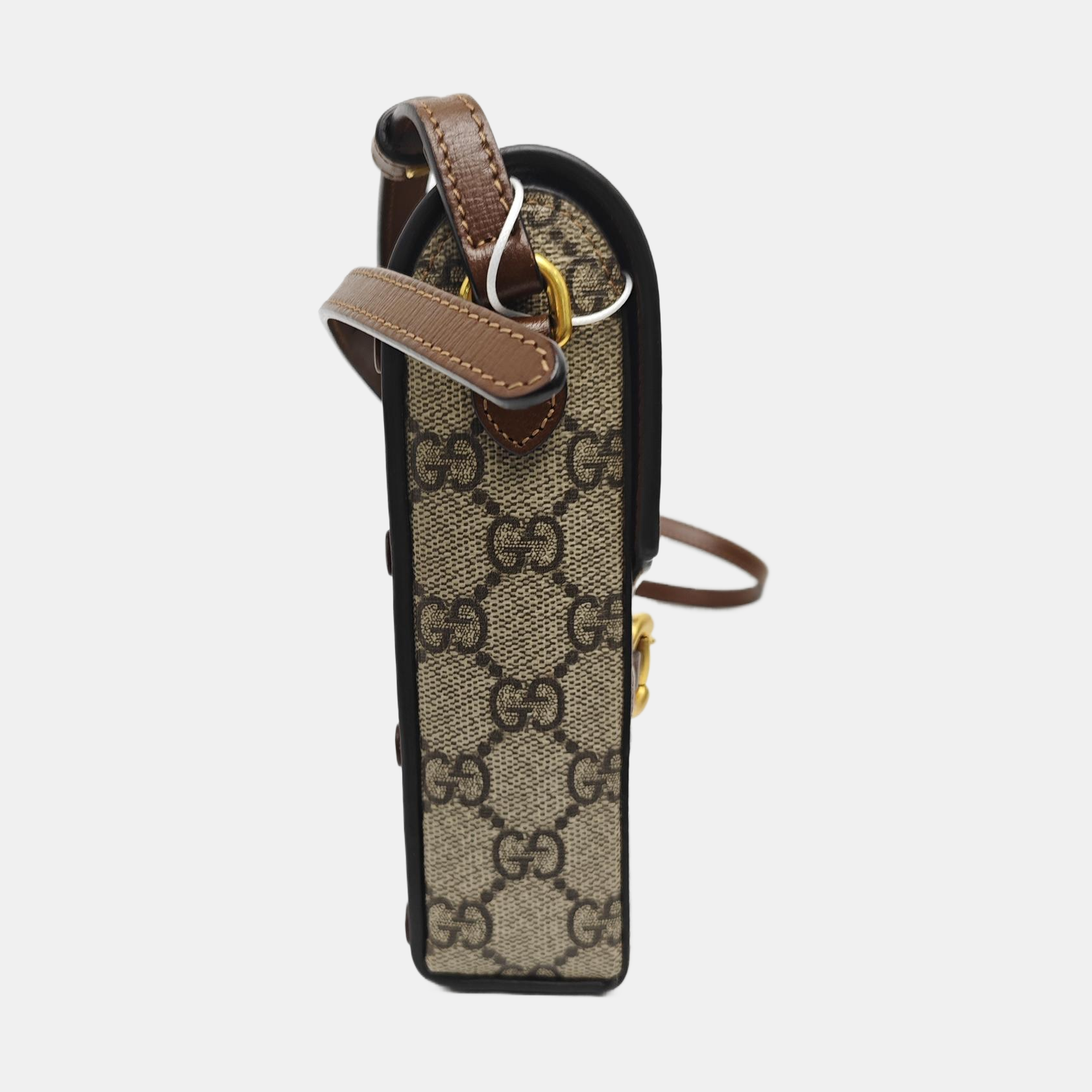 Horsebit 1955 Mini Coated Canvas Beige