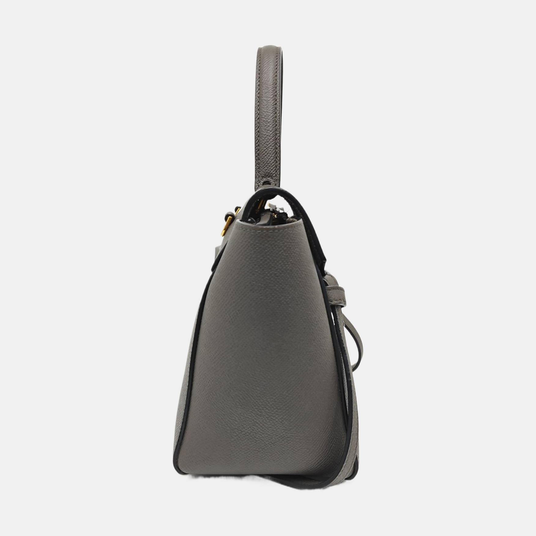 BELT Nano Calfskin Gray