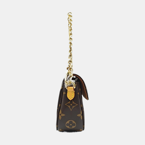 IVY Monogram Coated Canvas Brown