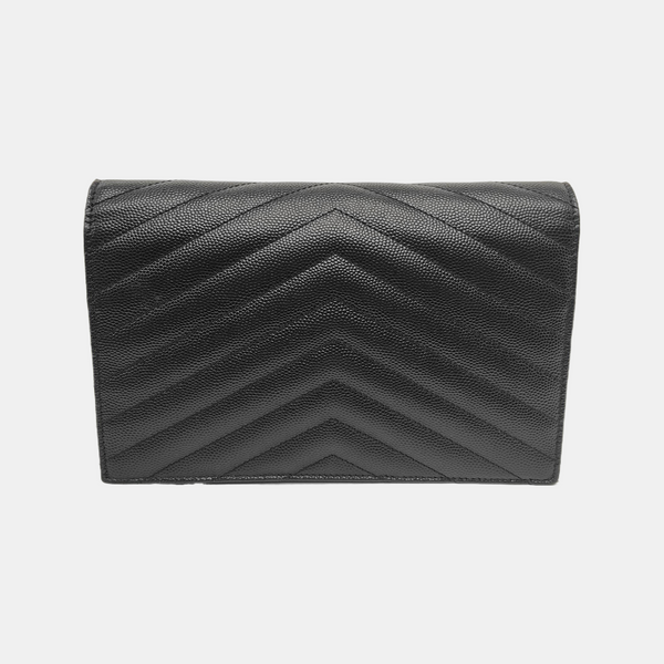 MONOGRAM WOC Chevron, Quilted Calfskin Black