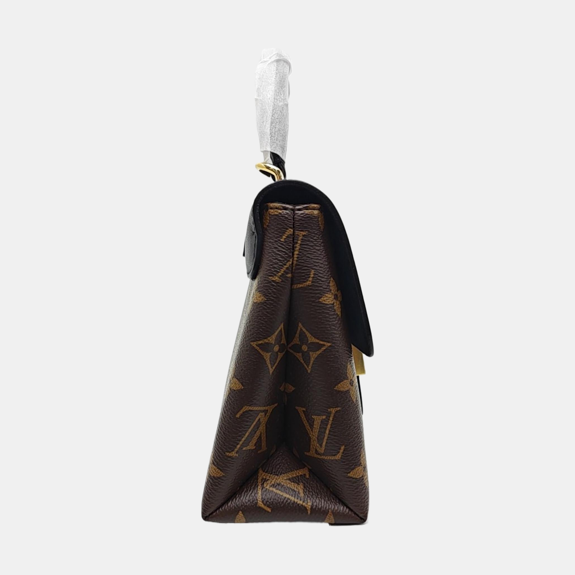 LOCKY BB Monogram Coated Canvas Brown