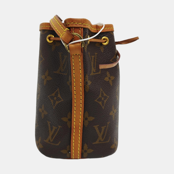 NÉONOÉ Nano Lona Revestida Monogram Marrón