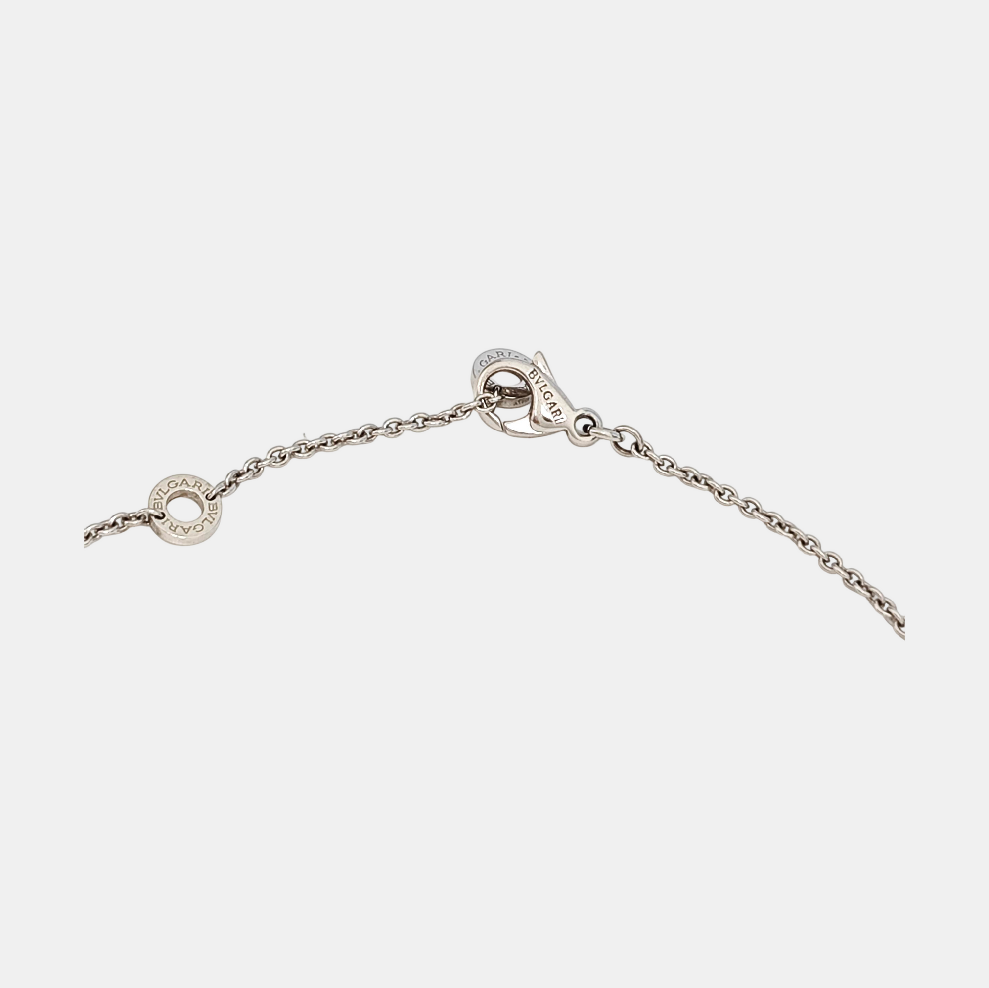 BVLGARI BVLGARI 18k White Gold Silver Necklace
