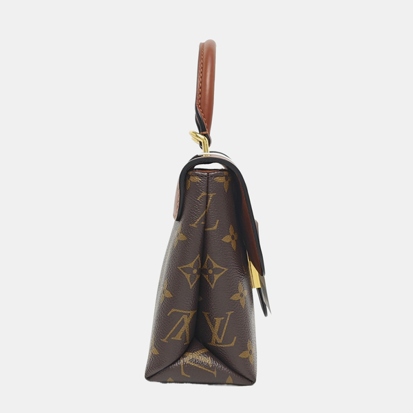 LOCKY BB Monogram Coated Canvas Brown