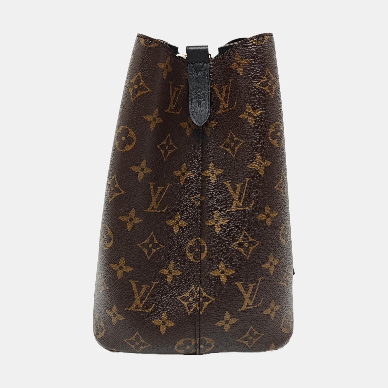 NÉONOÉ MM Monogram Coated Canvas Brown
