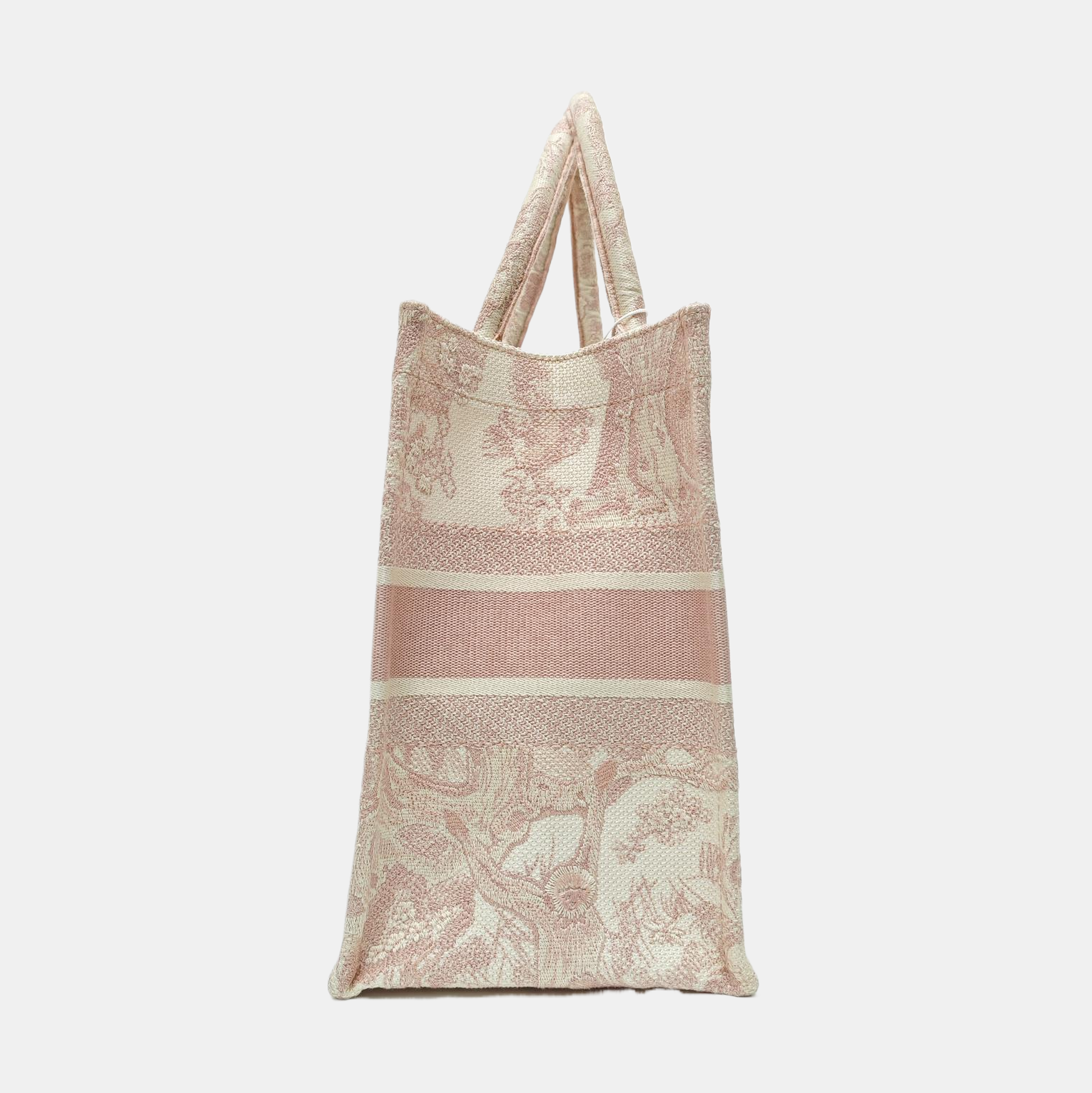 Book Tote Medium Canvas Pink