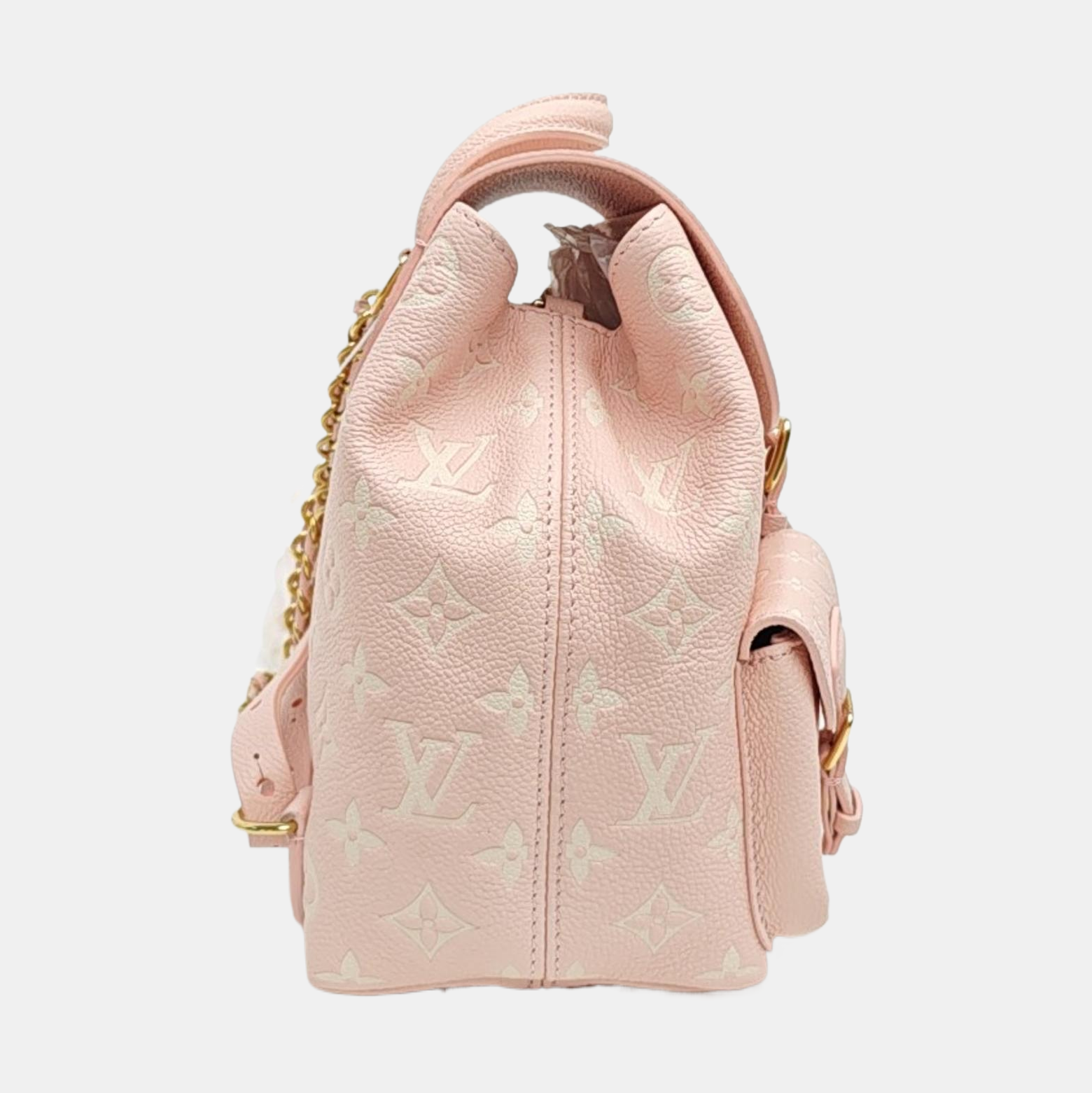 BACKUP Monogram Calfskin Pink
