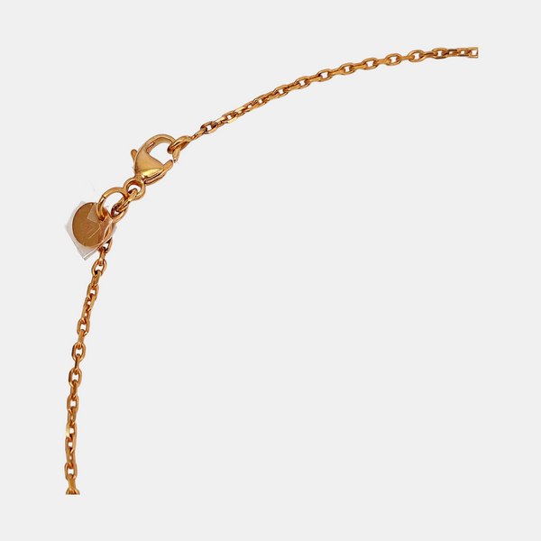 As De Coeur Metal Rose Gold Necklace