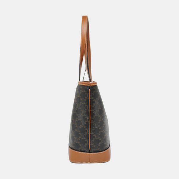 TRIOMPHE CANVAS Medium Coated Canvas Brown