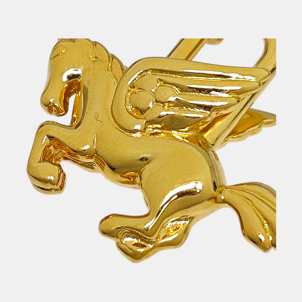 Metal Bag Charm Gold