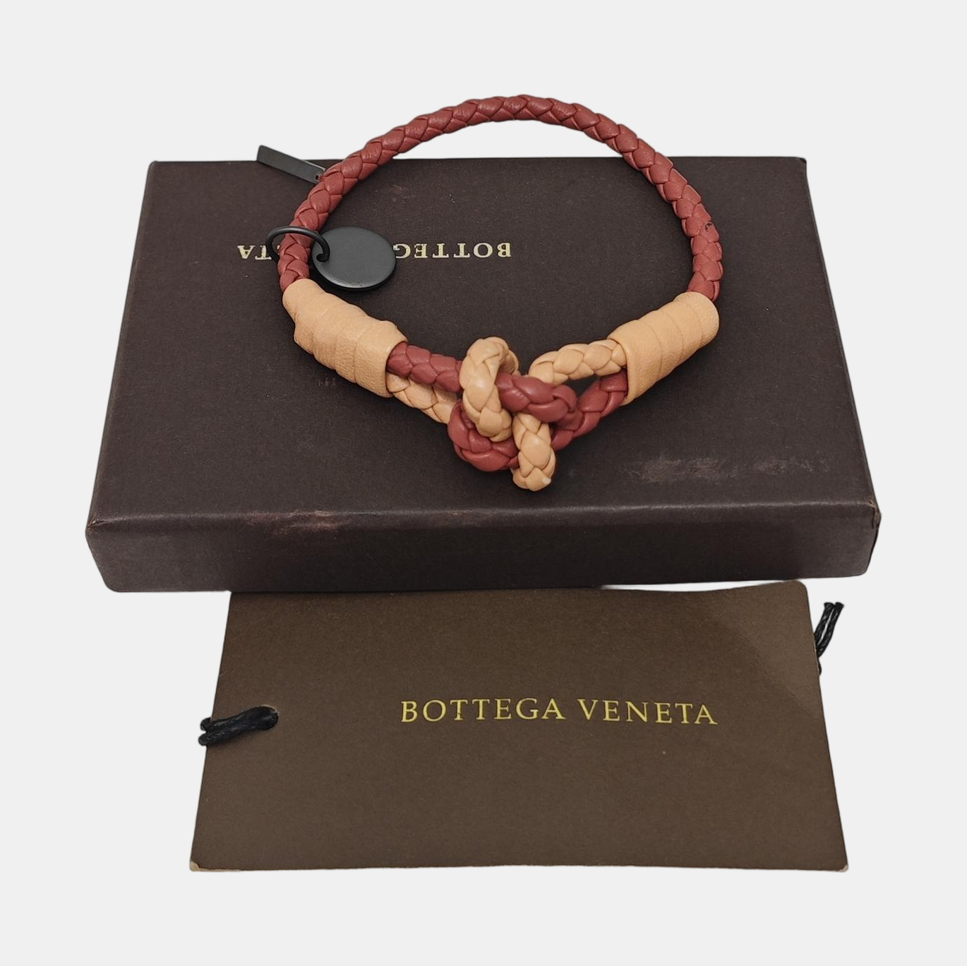 Leather Pink Bangle