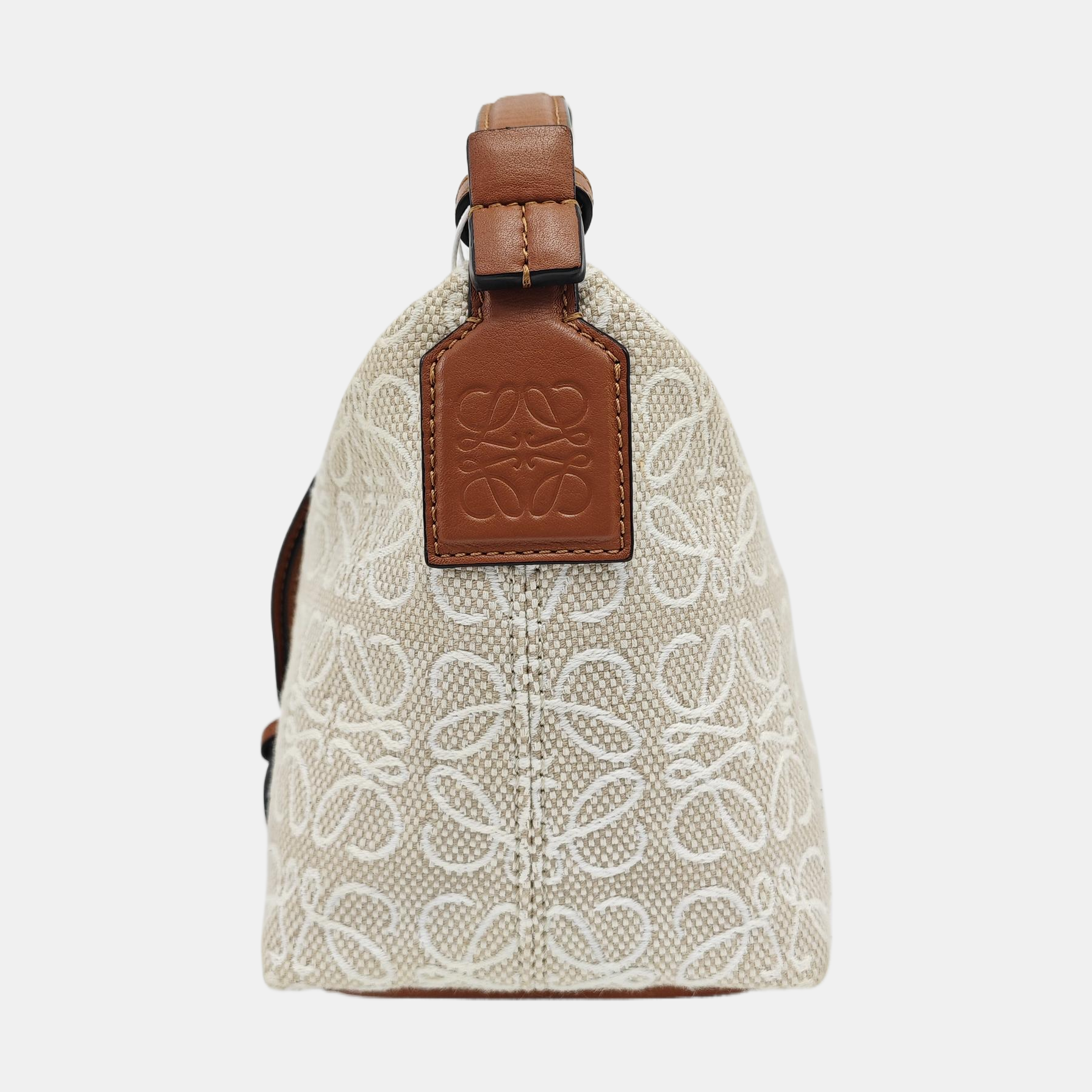 Anagram Small Monogram Canvas Beige